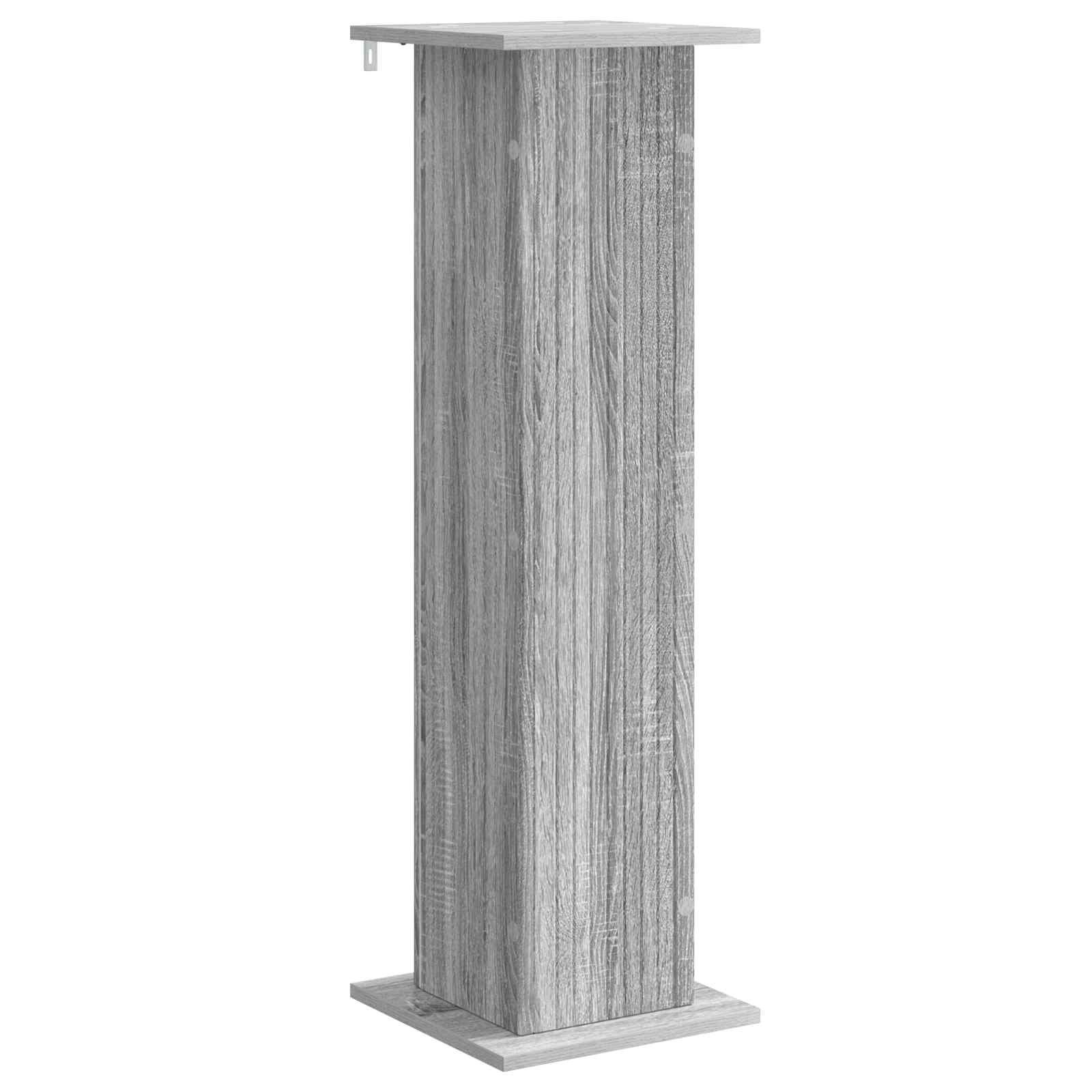 vidaXL Suporte para Plantas Sonoma Cinzento 30,5 x 30 x 100,5 cm