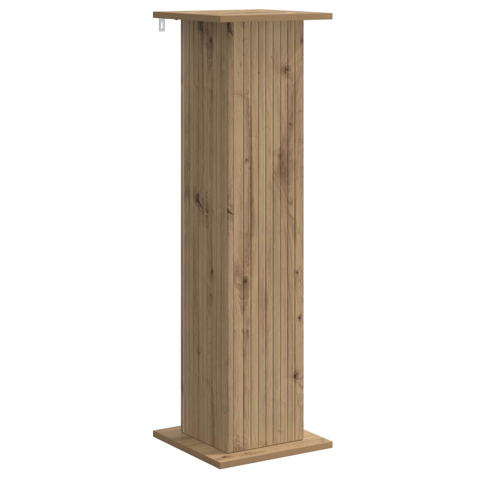 vidaXL Suporte para Plantas Carvalho Arttisan 30,5 x 30 x 100,5 cm