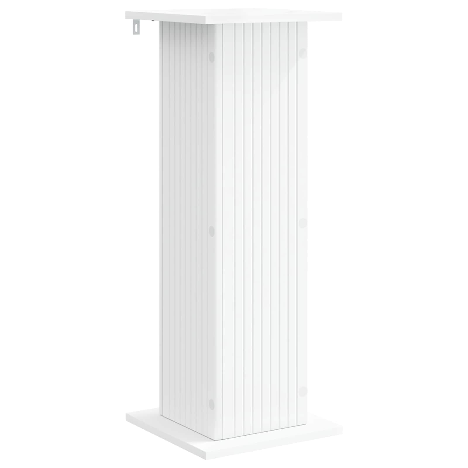 vidaXL Suporte para Plantas Branco 30,5 x 30 x 80,5 cm