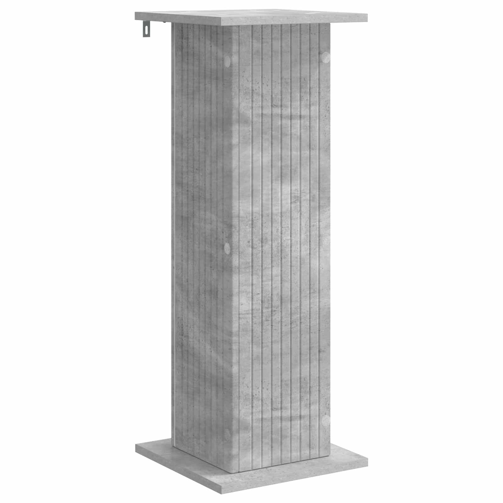 vidaXL Suporte para Plantas Cinzento Cimento 30,5 x 30 x 80,5 cm