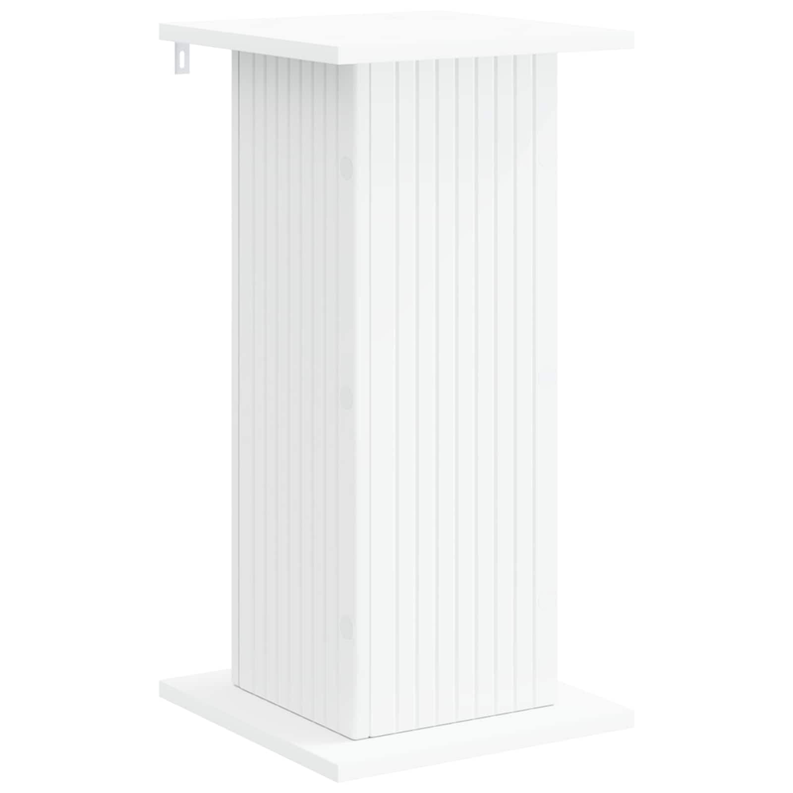 vidaXL Suporte para Plantas Branco 30,5 x 30 x 60,5 cm