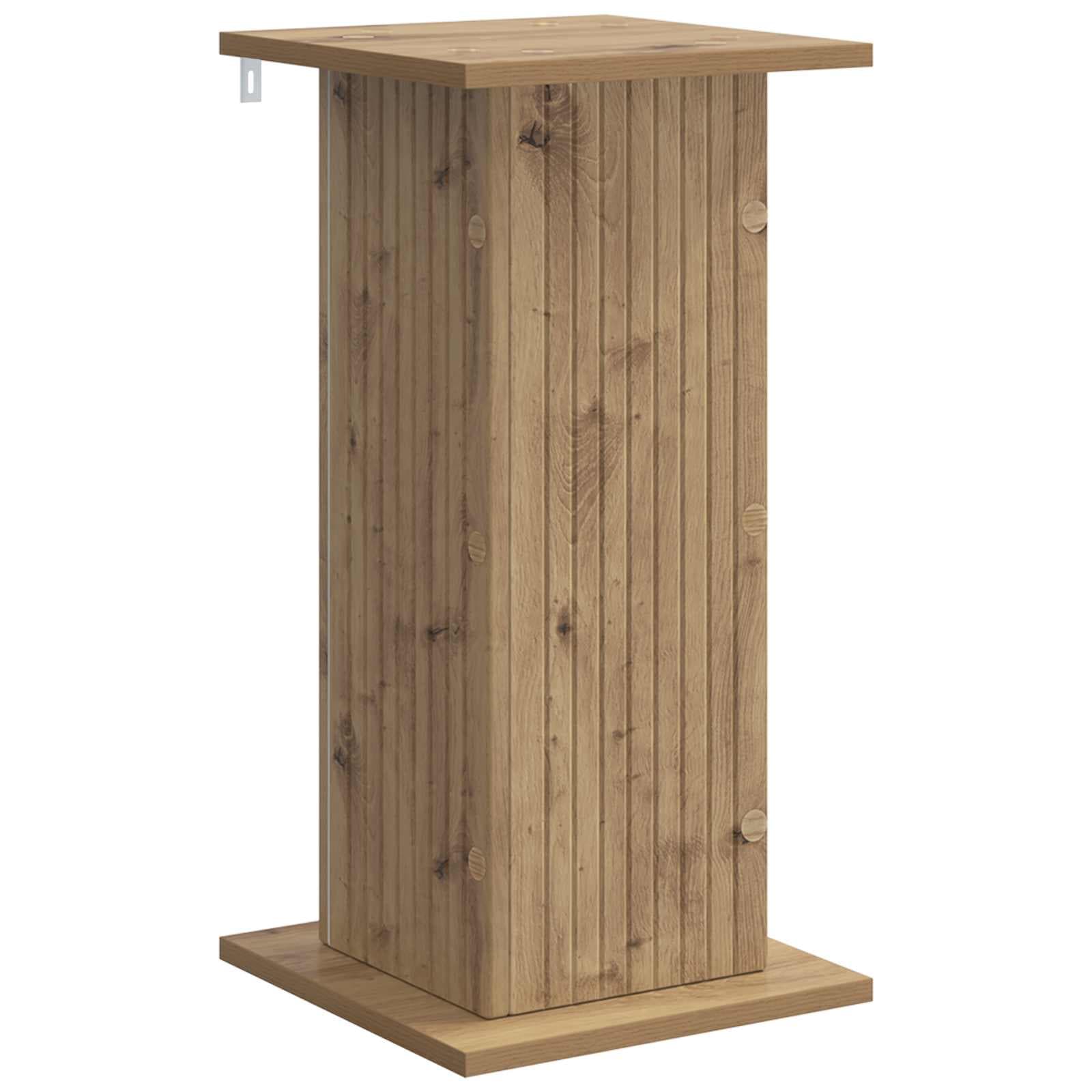 vidaXL Suporte para Plantas Carvalho Arttisan 30,5 x 30 x 60,5 cm