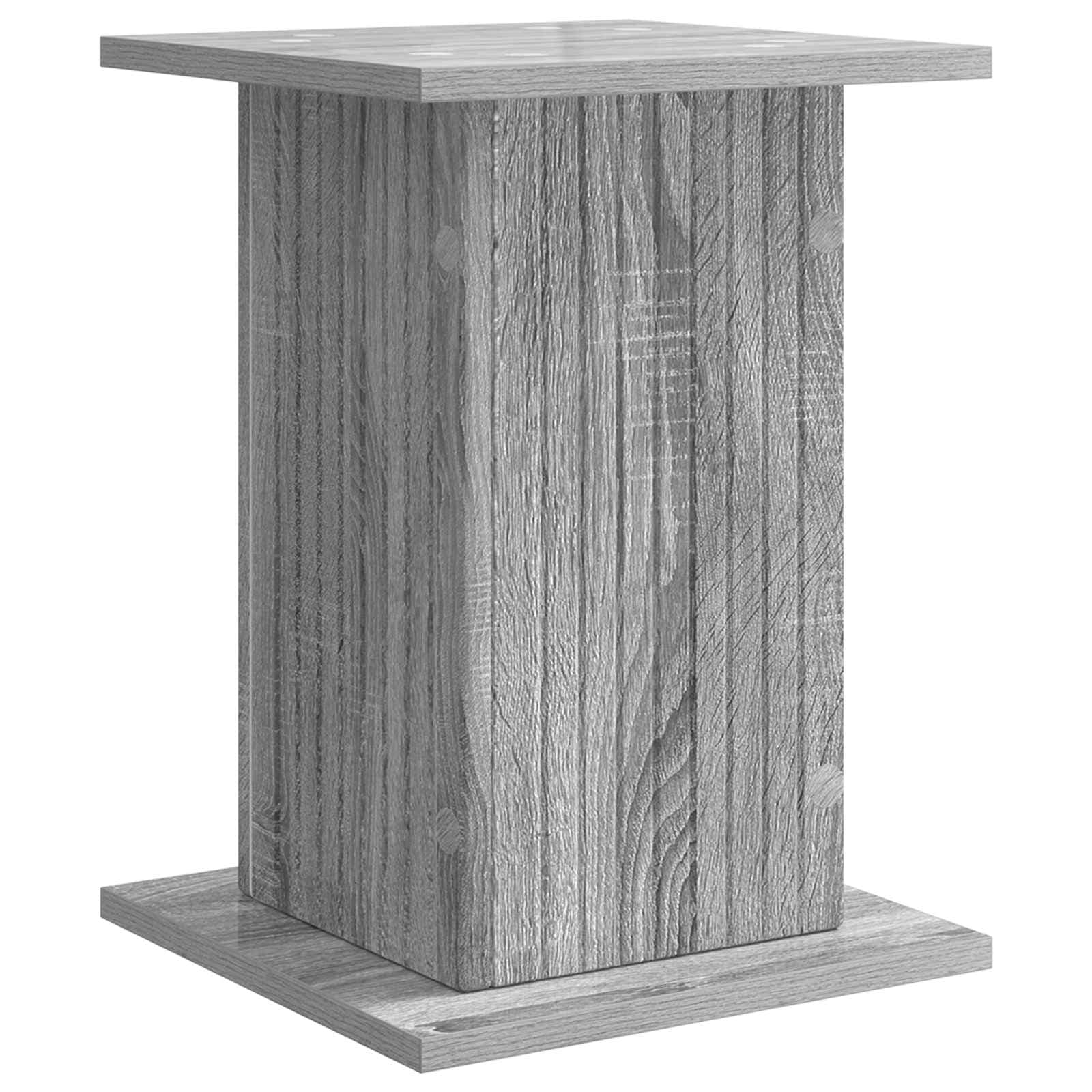 vidaXL Suporte para Plantas Sonoma Cinzento 30,5 x 30 x 43 cm