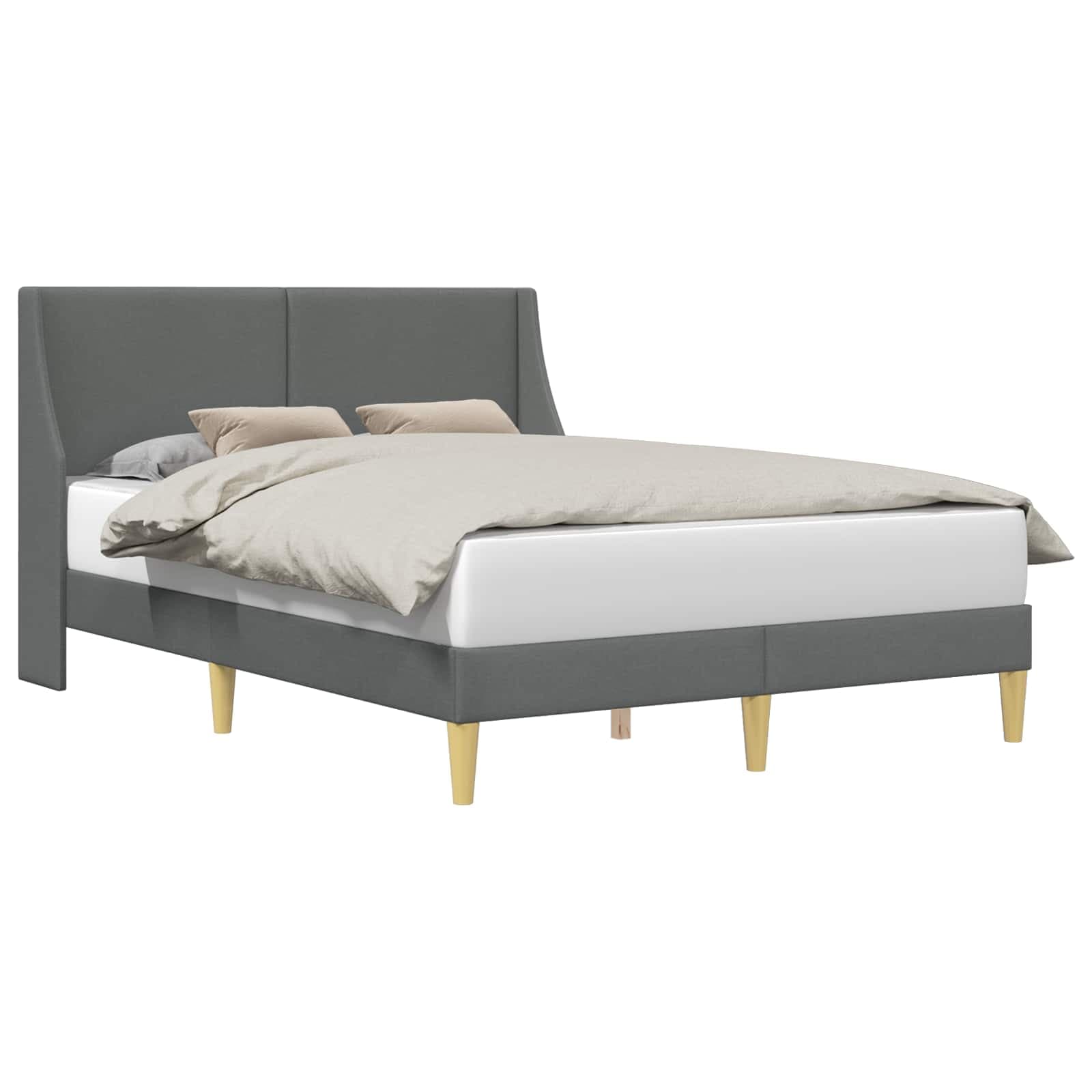 vidaXL Estrutura da Cama com cabeceira placa de conexão