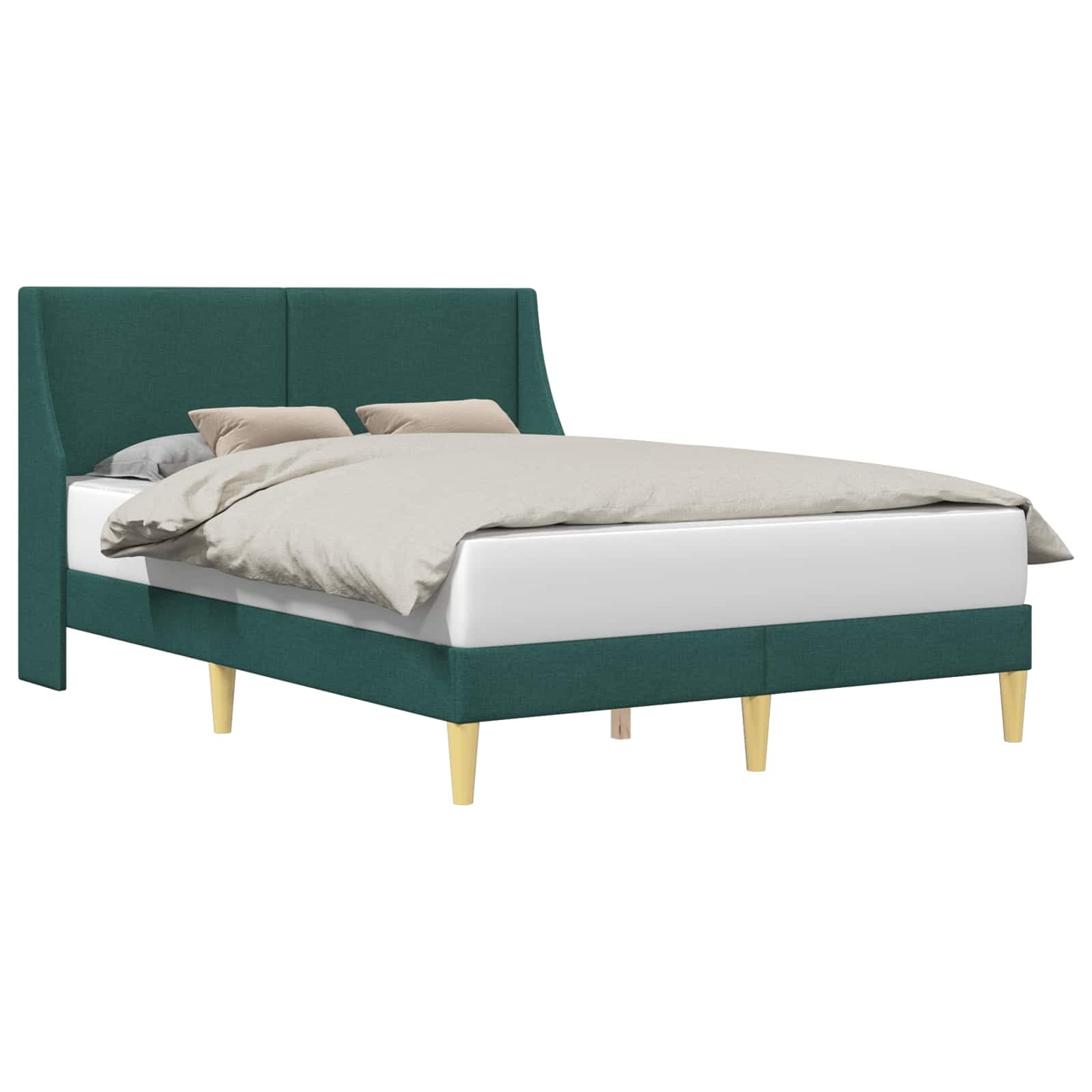 vidaXL Estrutura da Cama com cabeceira placa de conexão