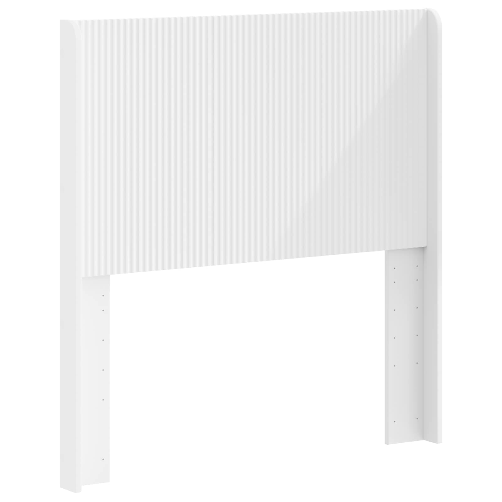 vidaXL Cabeceira Branco Derivados de Madeira