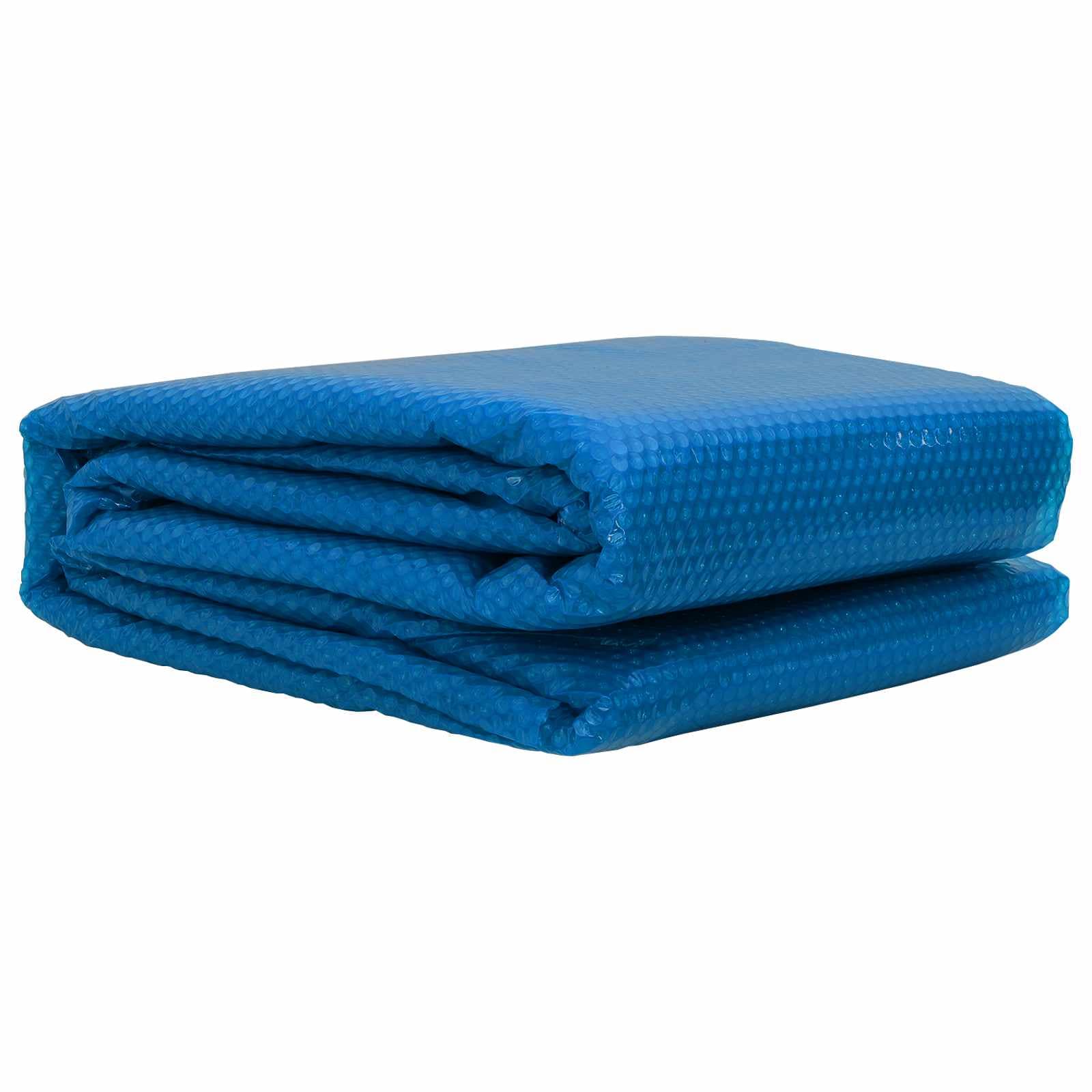vidaXL Capa de Piscina Solar 800 x 400 cm 110 μm Quadrado PE Azul