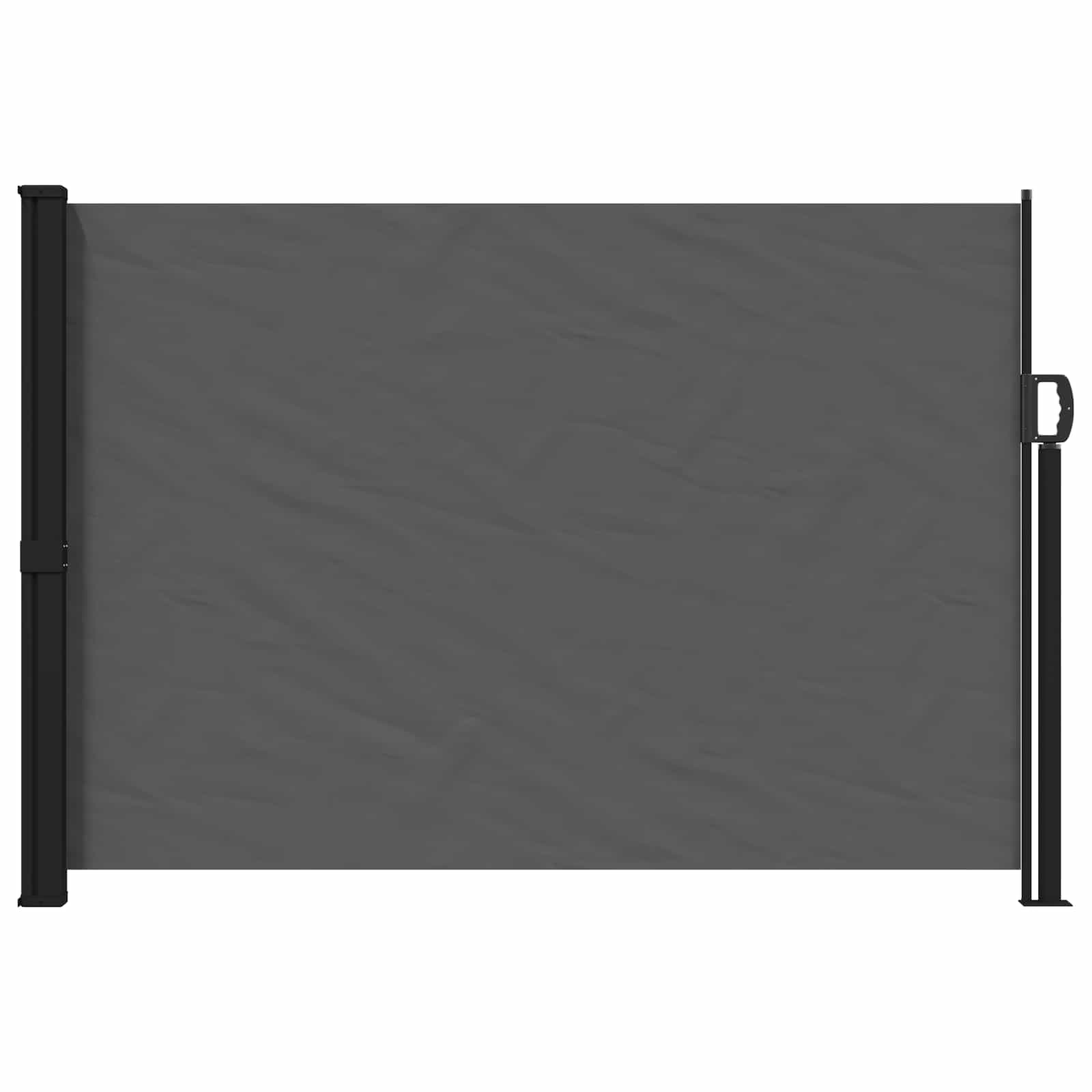 vidaXL Toldo Lateral Retrátil Antracite 300 x 170 cm Poliéster