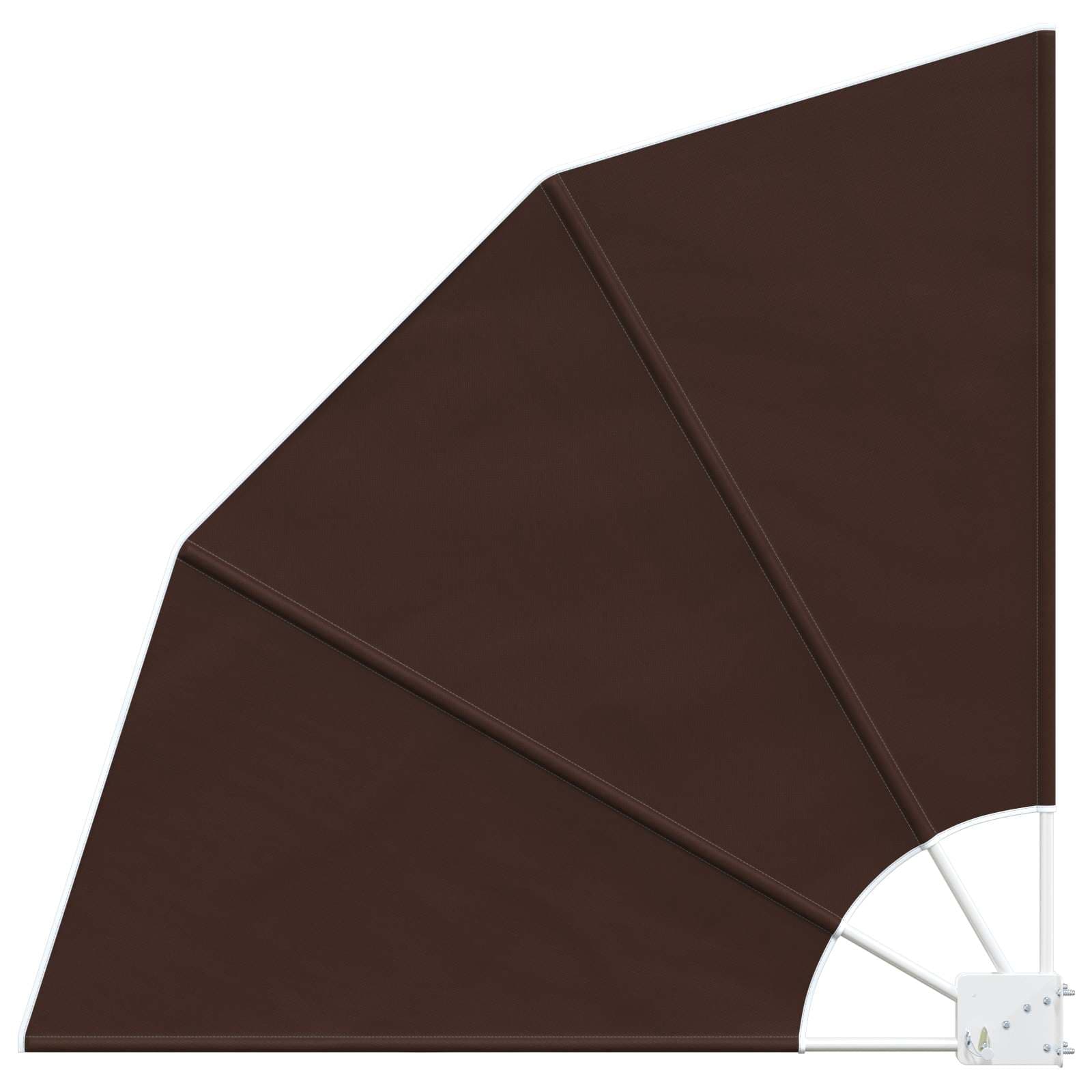 vidaXL Tela de Privacidade para Varanda 140 x 140 cm Poliéster