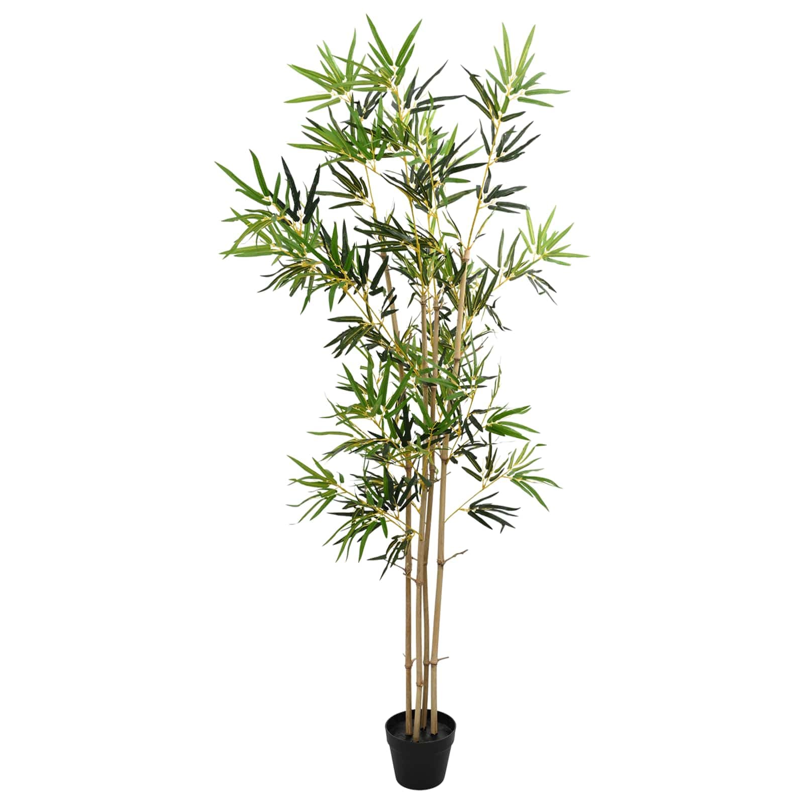 vidaXL Árvore de Bambu Artificial Verde 75,5 x 18 x 175 cm