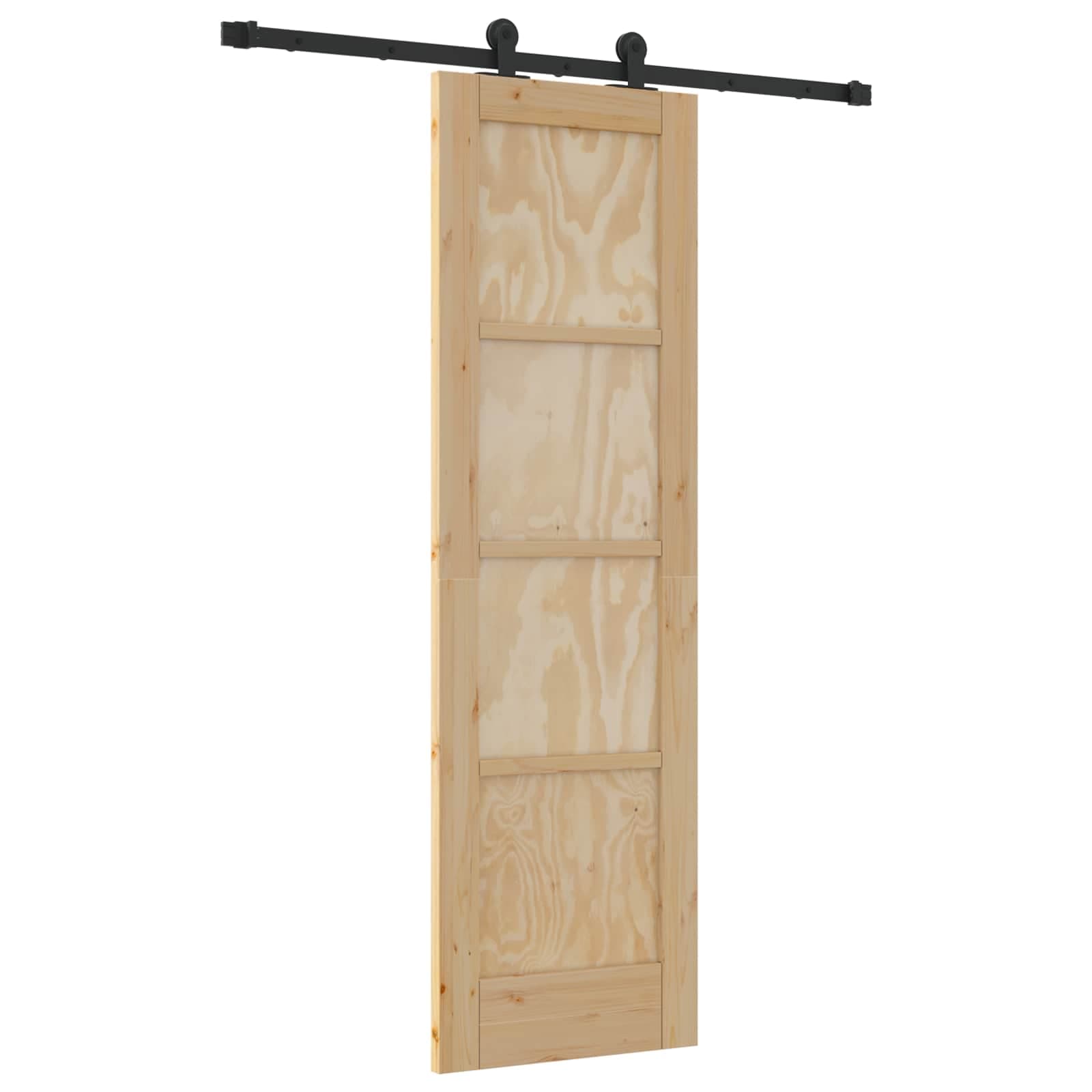 vidaXL Porta Deslizante ORKDAL Natural 61 x 198,5 cm