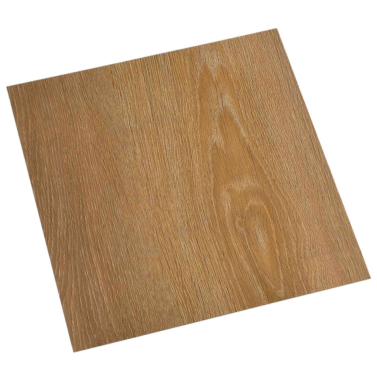 vidaXL Pranchas de Piso Autoadesivo 30,5 x 30,5 cm 20 pcs PVC madeira