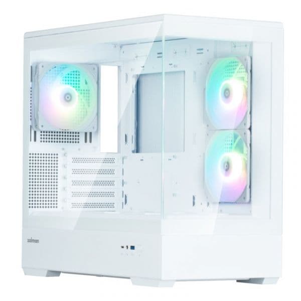 Zalman P30 V2 Vidro Temperado Branca