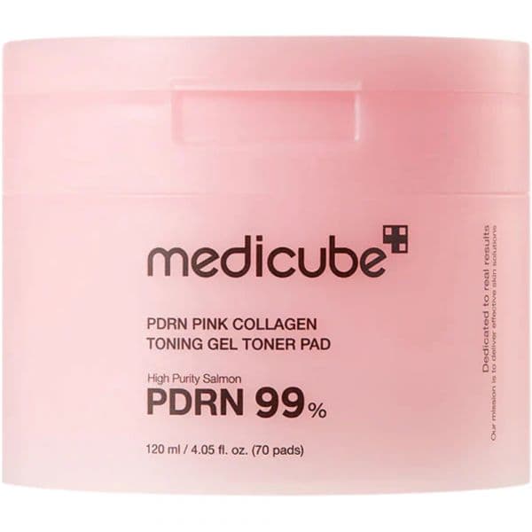 Medicube Discos Tonificantes Gel Refirmantes e Iluminadores para Peles Normais a Mistas 70 unidades