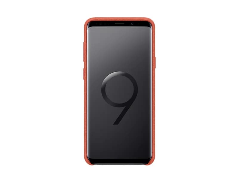 Samsung Capa Alcântara para Samsung Galaxy S9+ Red - EF-XG965AREGWW