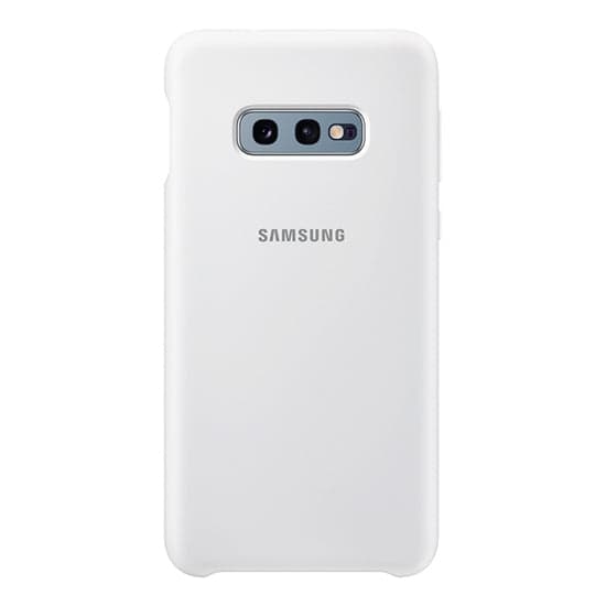 Samsung Capa Silicone Cover para Galaxy S10e White - EF-PG970TWEGWW