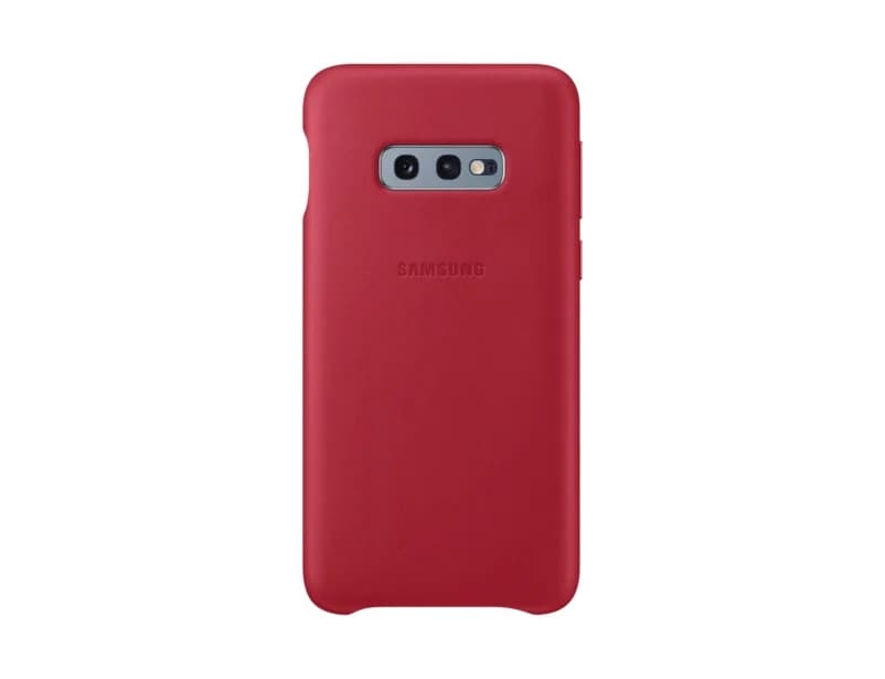 Samsung Capa Leather Cover para Galaxy S10e Red - EF-VG970LREGWW