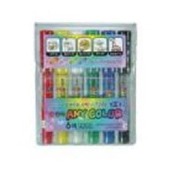 Dong-a 6 un. Marcadores Grossos Any-color PVC