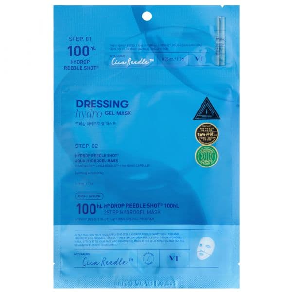 VT Cosmetics Hydrop Reedle Shot  2 Step  100hL Máscara Facial 28.5g