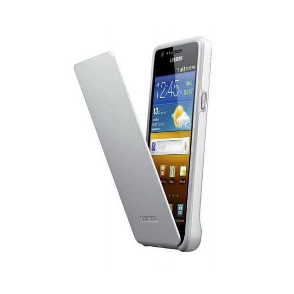 Samsung Capa Flip Cover para Galaxy S2 White/Grey - EF-C1A2WGECSTD