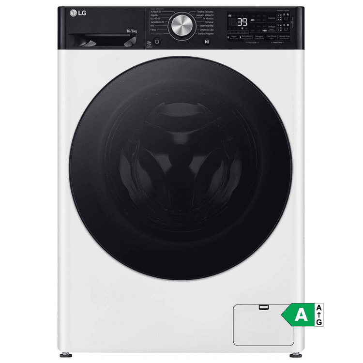 Maquina de Lavar e Secar Roupa LG F4DR7510SGH