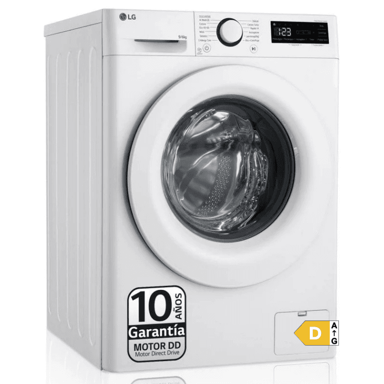 LG F4DR5009A3W 6/9Kg 1400RPM Classe D