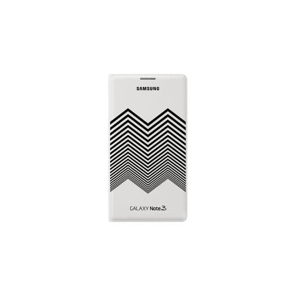 Samsung Capa Wallet by Kirkwood para Galaxy Note 3 White/Black - EF-EN900BW