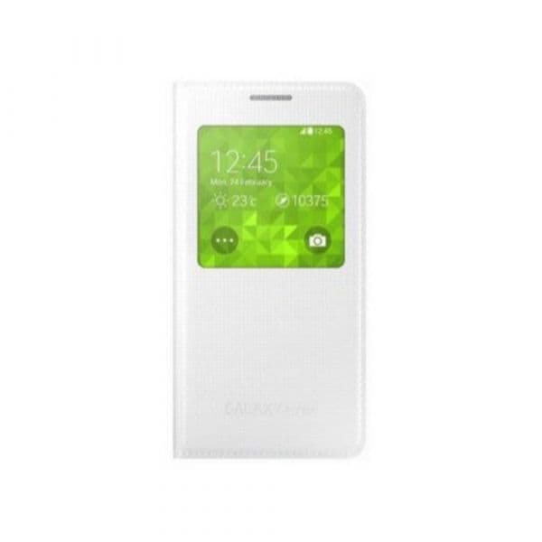 Samsung Capa S-View Cover para Galaxy Alpha White - EF-CG850BWE