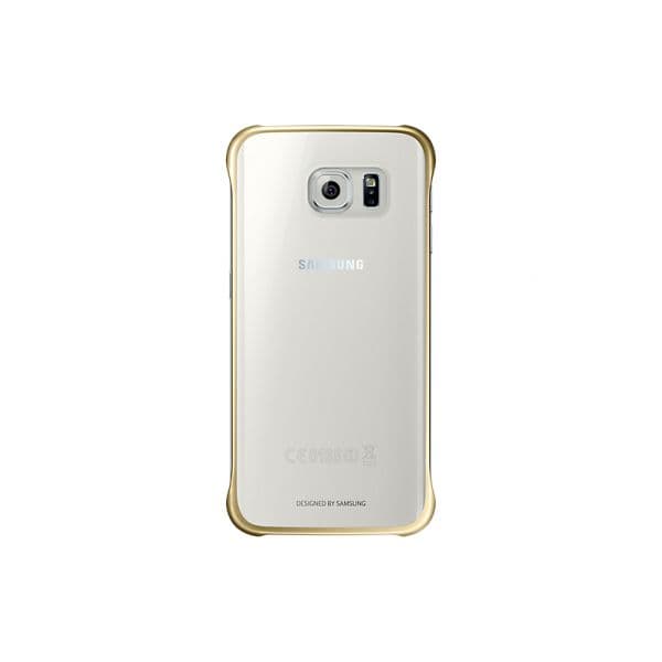 Samsung Capa Clear Cover para Samsung Galaxy S6 Edge Gold - EF-QG925BFEGWW