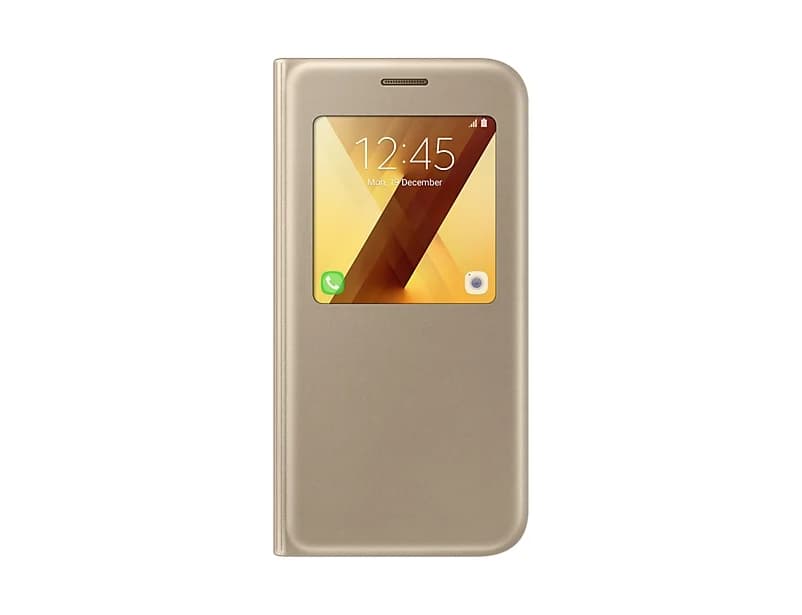 Samsung Capa S-View Cover para Galaxy A5 2017 Gold - EF-CA520PFEGWW