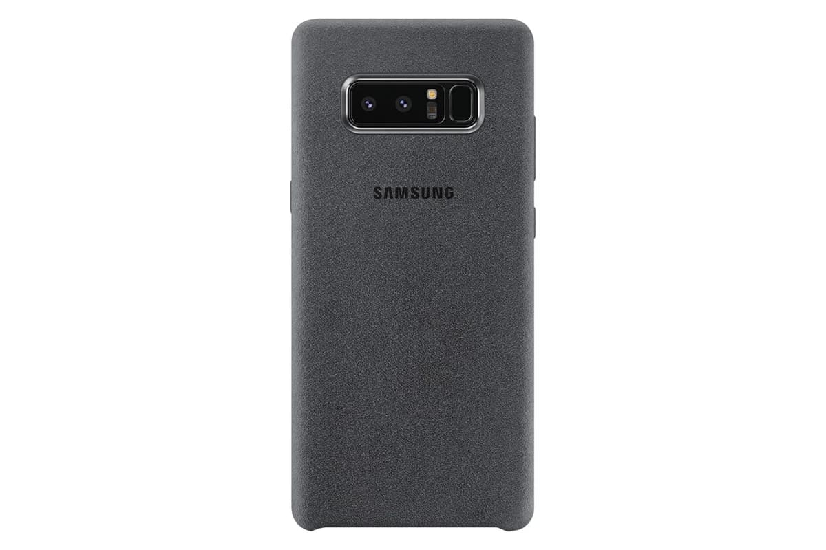 Samsung Capa Alcantara para Samsung Galaxy Note 8 Dark Grey - EF-XN950AJEGWW