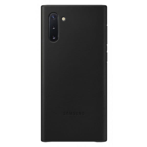 Samsung Capa Pele Cover Preto para Galaxy Note 10 - EF-VN970LBEGWW