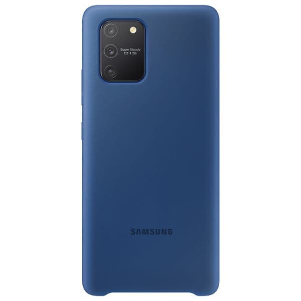 Samsung Capa Silicone Cover Samsung Galaxy S10 Lite Azul - EF-PG770TLEGEU