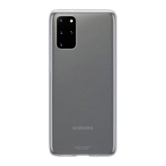 Samsung Capa Traseira Clear Cover para S20+ Grey - EF-QG985TTEGEU