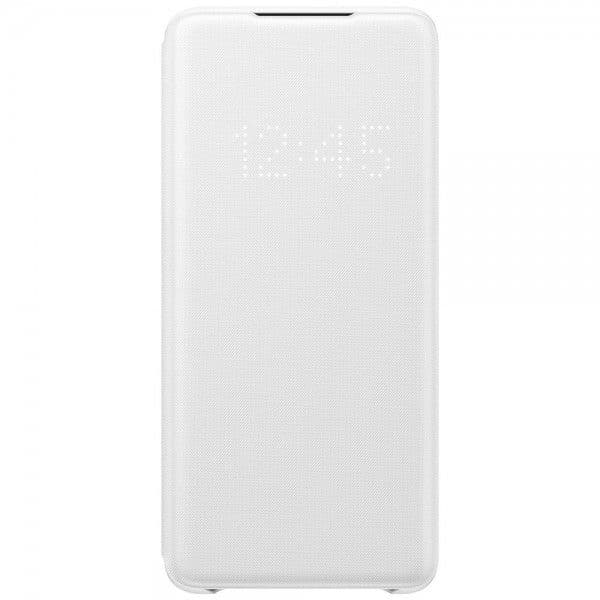 Samsung Capa Flip Cover LED View para S20+ White - EF-NG985PWEGEU