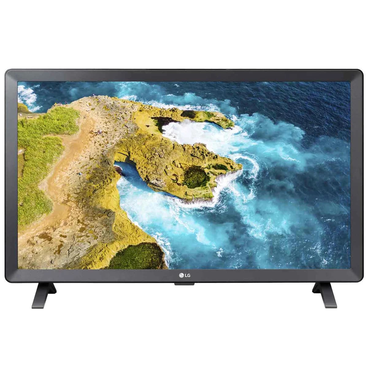 TV LG 24" 24TQ520S-PZ LED Smart TV HD Black