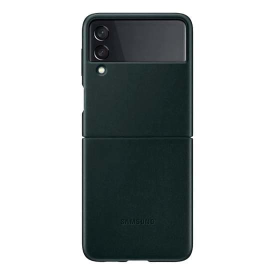 Capa Pele Samsung Galaxy Z Flip3 F926 Verde