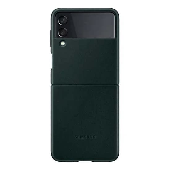 Capa Pele Samsung Galaxy Z Flip3 F926 Verde