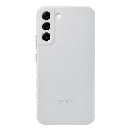Capa Pele Samsung Galaxy S22+ S906 Cinzenta