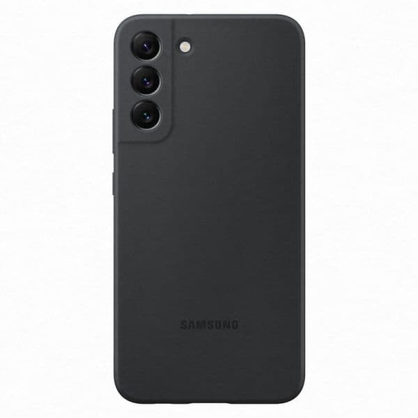 Samsung Silicone Cover Galaxy S22+ Black