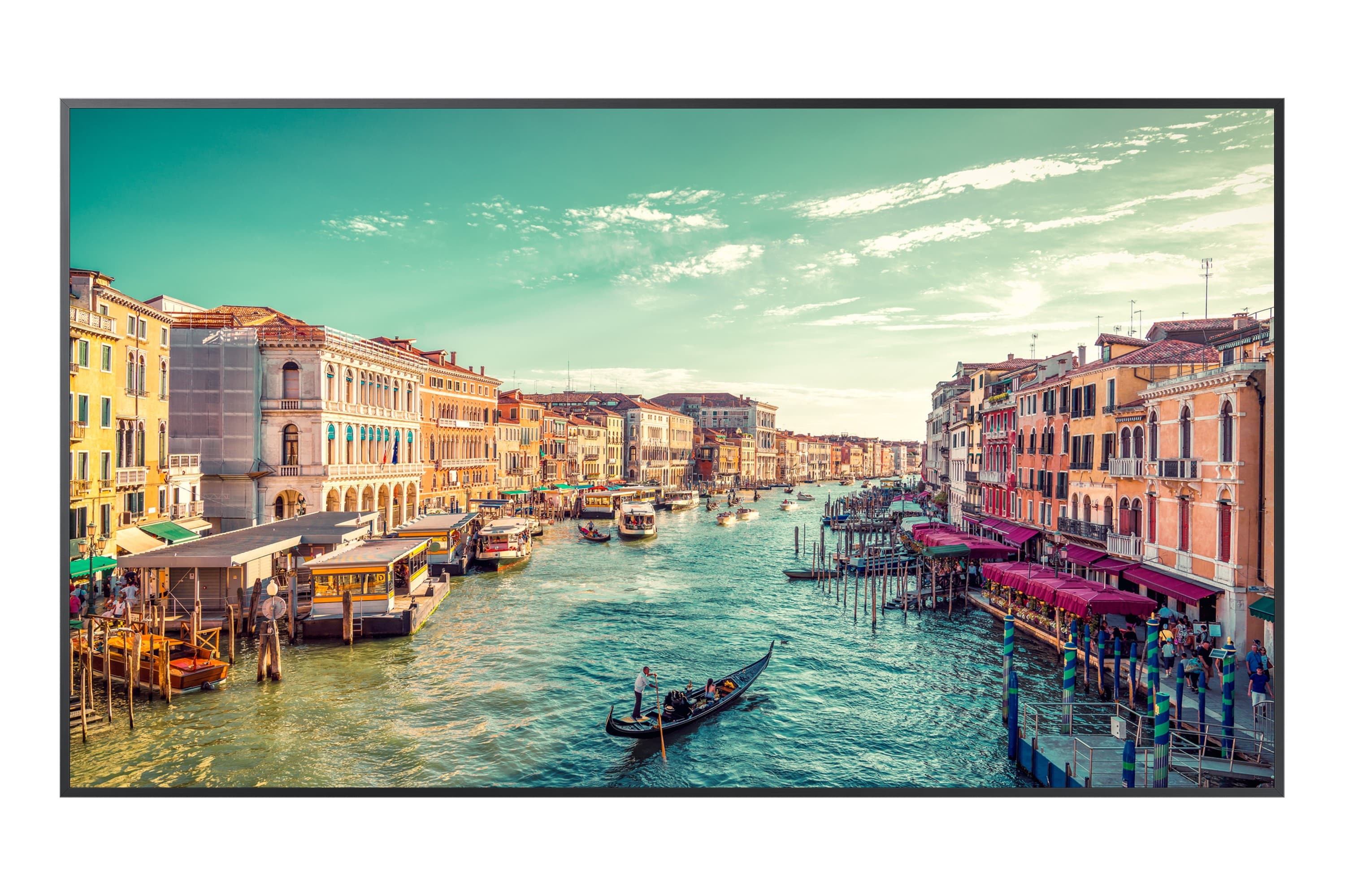 MONITOR SAMSUNG 98"  / QM98T-B / UHD / STANDALONE OPERACION 24/7 / BRILLO 500 CD / SOC SI / WIFI / TIZEN 4.0 (LH98QMTBPGCXEN)