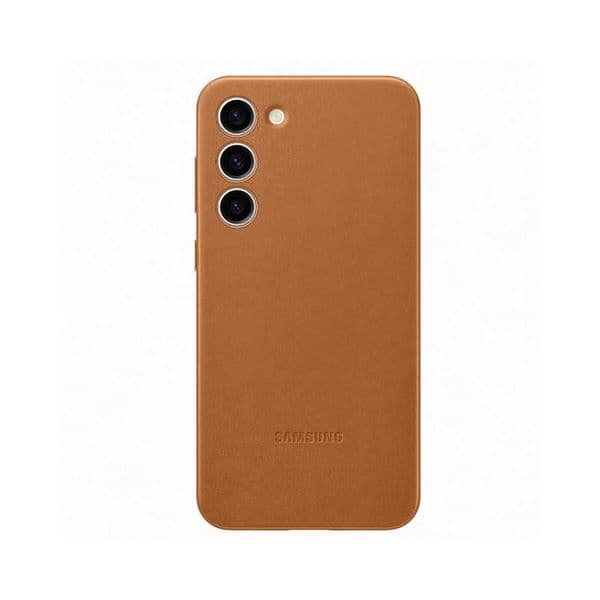 Samsung Capa de Pele Galaxy S23+ Laranja - 8806094770407