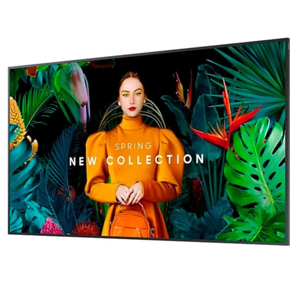 Monitor Samsung Signage Display Digital 55" LCD Wi-Fi 4K Ultra HD Black Tizen 24/7