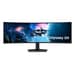 Monitor Samsung 49" Odyssey G9 G95C OLED DQHD 240Hz FreeSync Premium Pro Curvo