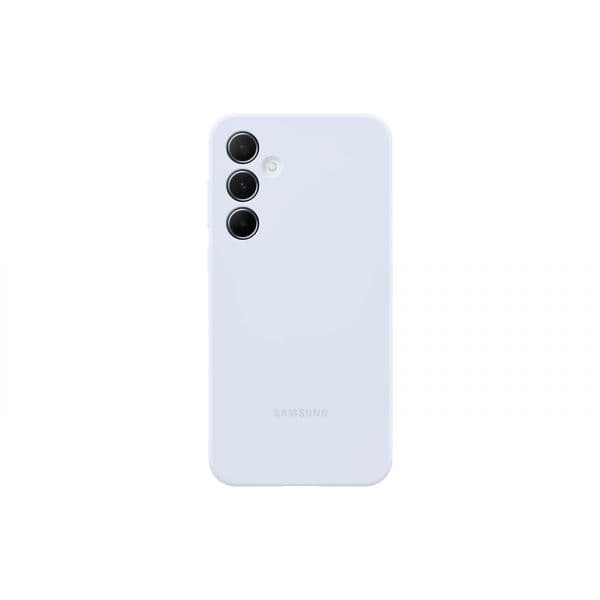 Samsung Capa de Silicone Smartphone A55 Azul Claro