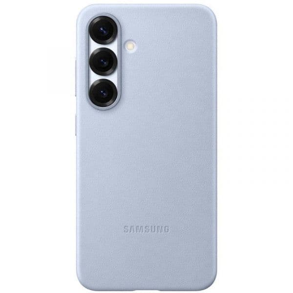 Samsung Capa Leather Vegan para Samsung Galaxy S25 Light Blue