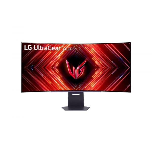 Monitor LG 45" 45GS95QX-B UWQHD 240Hz OLED Curvo Preto