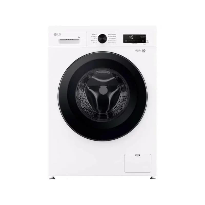 Máquina de Lavar Roupa LG 9kgs branca 1400rpm