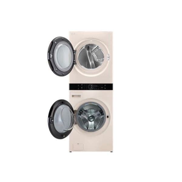 LG WT1210EEF WashTower 12/10Kg 1400RPM Classe C com Dupla Bomba de Calor