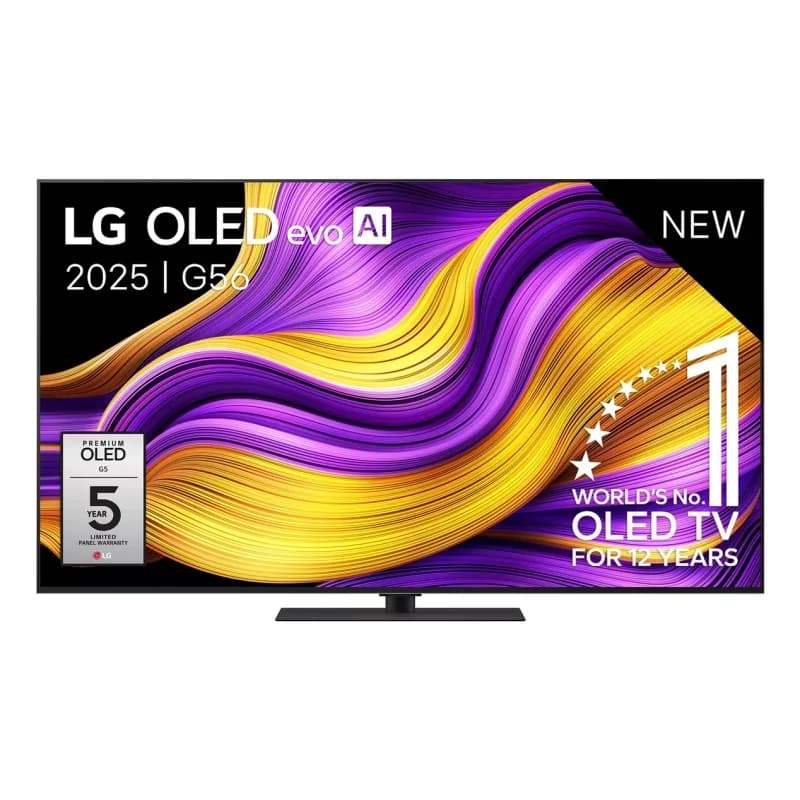 TV LG 65" OLED Evo Ai G5 Smart TV 4K 2025 120Hz HDR10